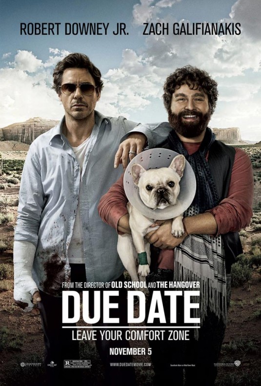 due date movie poster 2010. Movie Review: Due Date (2010)